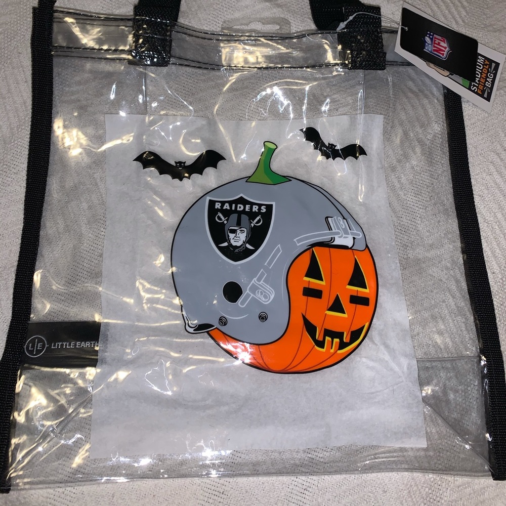 NWT Las Vegas Raiders Halloween Stadium Bag 🎃